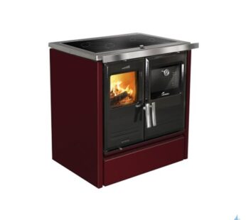 Cocina vitrocerámica de leña Lacunza Etna 5T Top 8kW de potencia